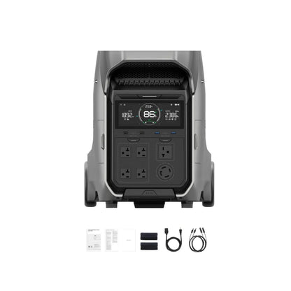 EcoFlow DELTA Pro 3 Portable Solar Kit | 4096Wh | 4000W | 2600W Solar Input