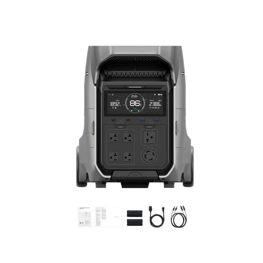 EcoFlow DELTA Pro 3 Portable Solar Kit | 4096Wh | 4000W | 2600W Solar Input