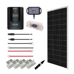 Renogy RNG-KIT-PREMIUM100D-RVR20-US 100 Watt 12 Volt Solar Premium Kit New