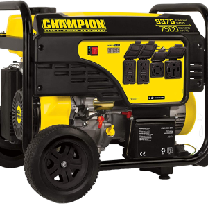 Champion 100813 7500W/9375W 50 Amp Gas Electric Start Generator New