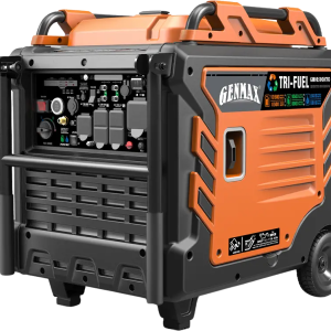 GENMAX GM10500iETC Tri-Fuel Inverter Generator 8500W/10500W 50 Amp Remote Start (Open Box)