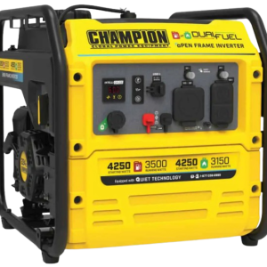 Champion 200977 3500W/4250W Generator Dual Fuel Inverter Open Frame New