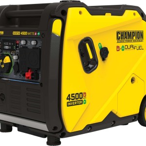 Champion 2001319 3500W/4500W Generator Dual Fuel Inverter Electric Start with CO Shield New