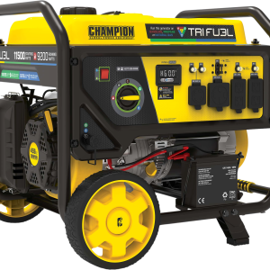 Champion 201412 9200W/11500W Generator Tri-Fuel Gas Propane Natural Gas 50 Amp CO Shield Electric Start New