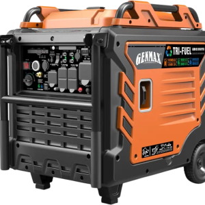 GENMAX GM10500iETC Tri-Fuel Inverter Generator 8500W/10500W 50 Amp Remote Start New