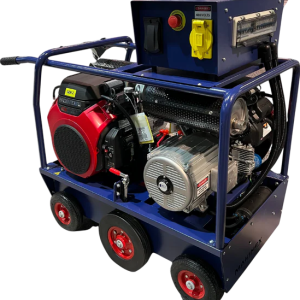 Makinex 25000W/30000W Generator 240V/480V Dual Phase Gas Honda GX690 Engine Electric Start New