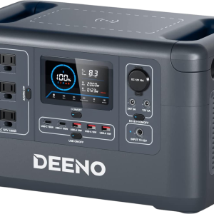 Deeno X1500 Portable Power Station 1036Wh/1500W LiFePO4 Battery New