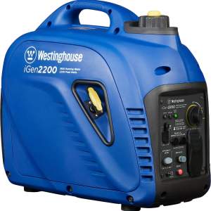 Westinghouse iGen2200c Inverter Generator 1800W/2200W 20 Amp Recoil Start Gas with CO Sensor New
