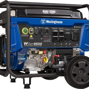 Westinghouse WGen9500 Generator 9500W/12500W 50 Amp Remote Start Gas New