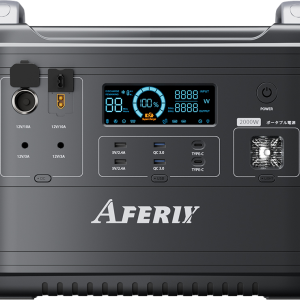 Aferiy AF-2000W Portable Power Station 2000W/4000W LiFePO4 Battery 1997Wh New