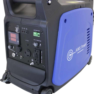 Aims GEN3200W120V 2800W/3200W Generator Gas 30 Amp Low THD Inverter Electric Start Scratch and Dent