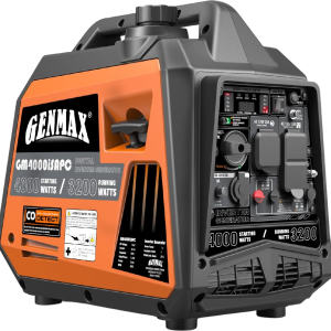 GENMAX GM4000iSAPC 3200W/4000W 26.7 Amp Gas Inverter Generator Parallel Ready with CO Detect New