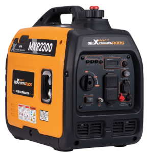 Maxpeedingrods MXR2300-US-V3 Inverter Generator 1800W/2300W Low THD Parallel Ready with Digital Display Gas New