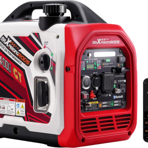 Maxpeedingrods MXR4000GT-US Dual Fuel Inverter Generator 3200W/4000W Low THD Parallel RV Ready CO Alert Bluetooth Control New