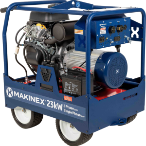 Makinex 23000W/24000W Generator 120V/240V Dual Phase Gas Vanguard 61G277 Engine Electric Start New