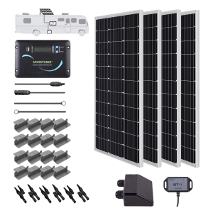 Renogy RNG-KIT-RV100D-ADV30-US 100 Watt 12 Volt Solar RV Kit New