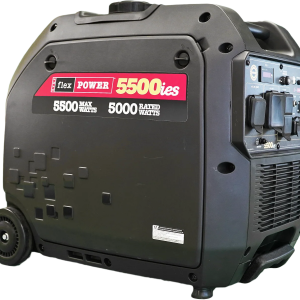 RVMP Flex Power 5500ies Inverter Generator 5000W/5500W RV Ready Electric Start Gas New