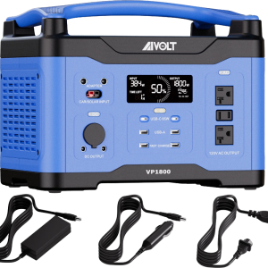 Aivolt VP1800 1602Wh/1800W Portable Power Station Solar Generator New