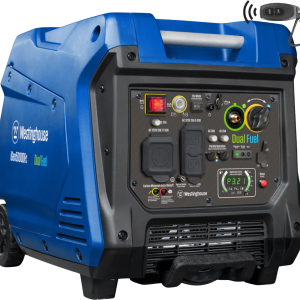 Westinghouse iGen5000DFc 3900W/5000W Generator Dual Fuel Inverter 30 Amp with CO Sensor New