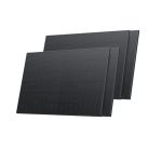 2 Pairs Of EcoFlow 400 Watt Rigid Solar Panels