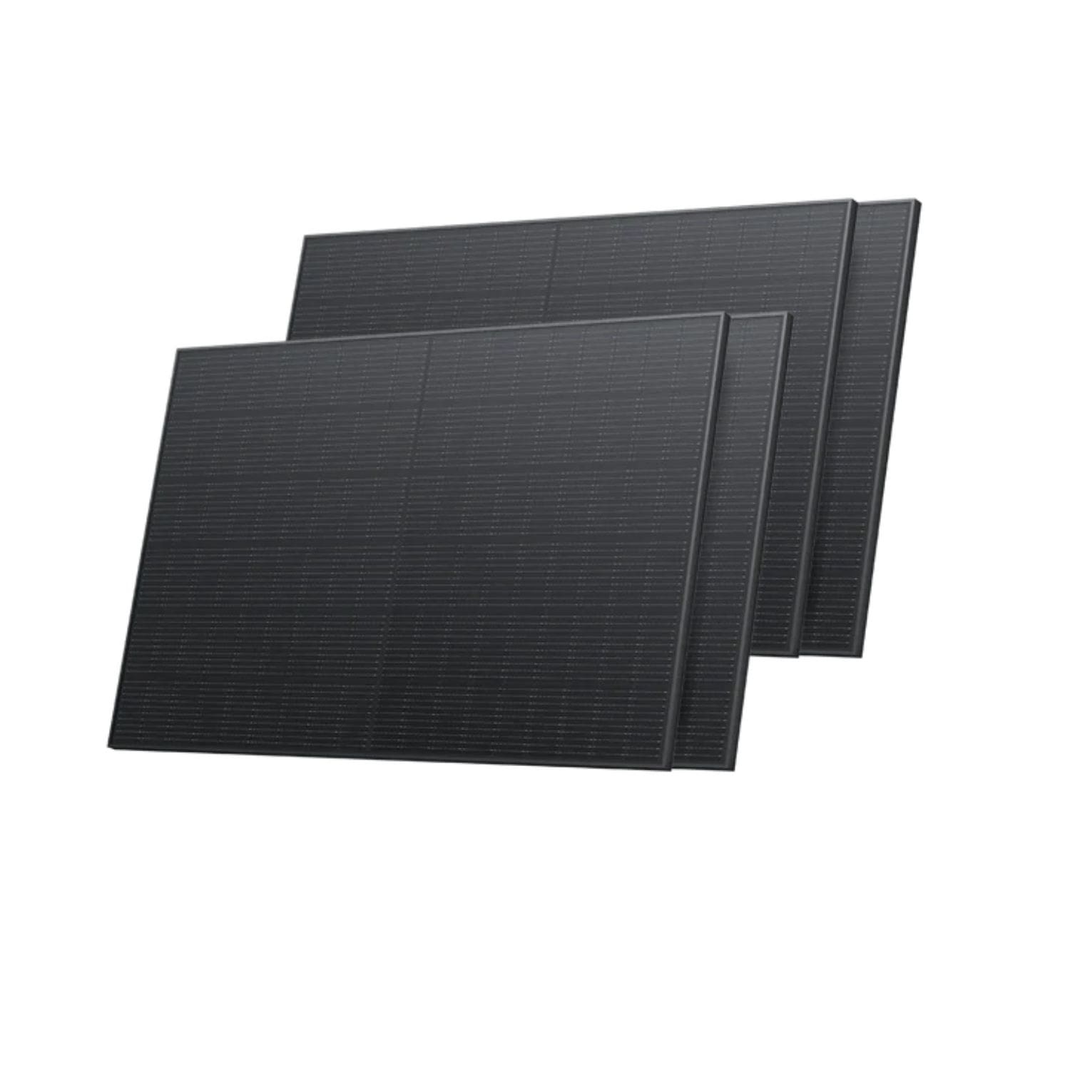 2 Pairs Of EcoFlow 400 Watt Rigid Solar Panels