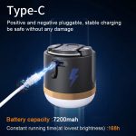 The EcoFlow Camping Light Has Type-C - Positive And Negative Pluggable, Stable Charging, And Safe Without Damage