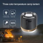 Three Color Temperature Camp Lantern