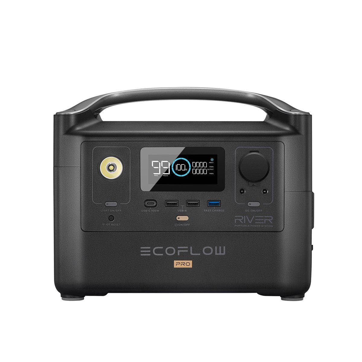EcoFlow RIVER Pro Portable Power Station Front View