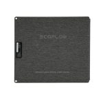 EcoFlow 110W Portable Solar Panel Case Back View