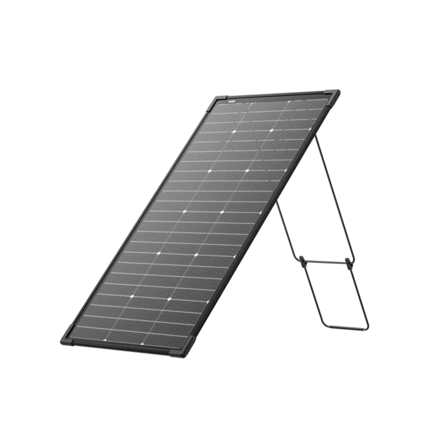 EcoFlow 125W Bifacial Modular Solar Panel 1-piece left view