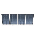 EcoFlow 125W Bifacial Modular Solar Panel 4-piece kit Back view
