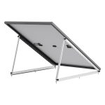 EcoFlow 400W Rigid Solar Panel Rear View At A 45-Degree Angle