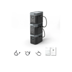 EcoFlow DELTA 2 Max Portable Power Station + 2 x DELTA 2 Max Smart Extra Battery Inclusions