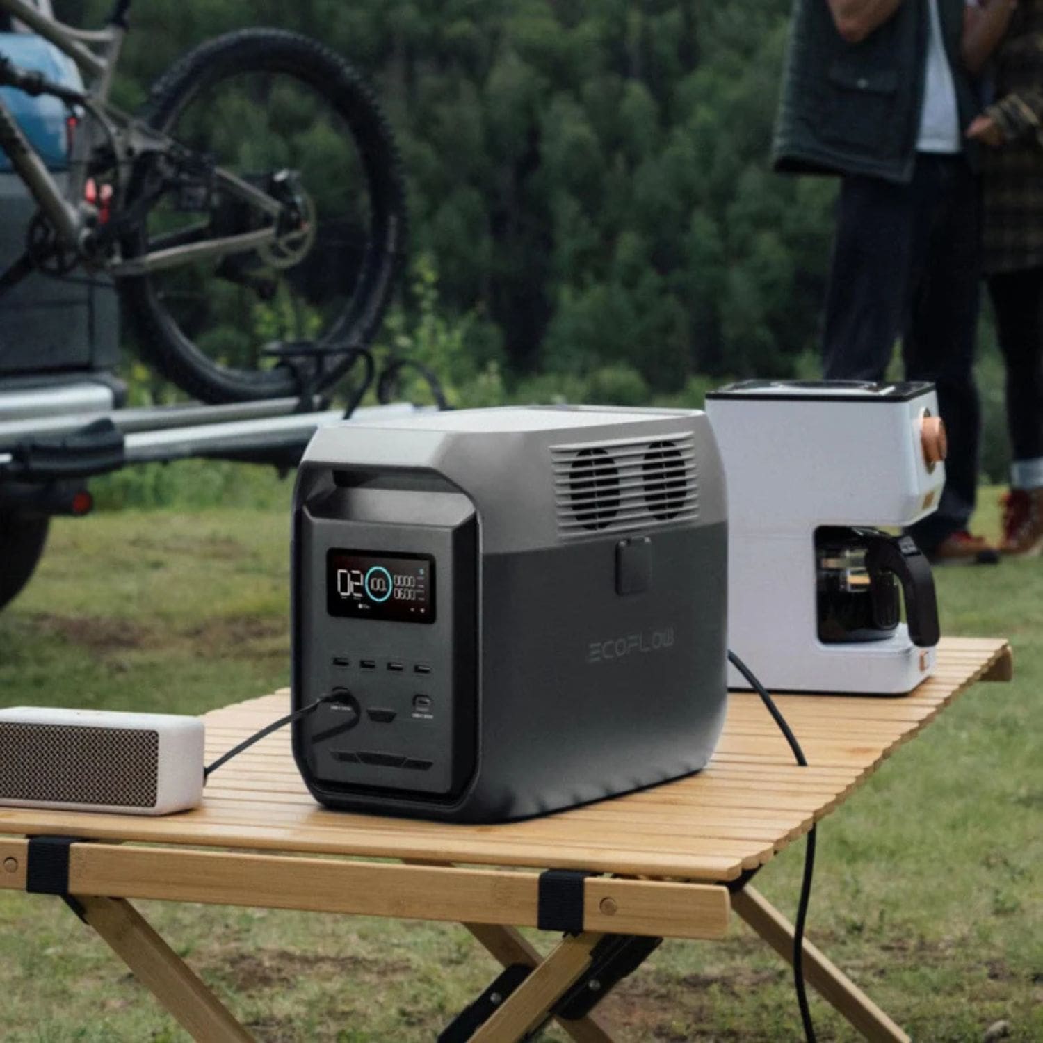 EcoFlow DELTA 3 1500 Portable Power Station on a table