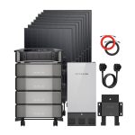 EcoFlow DELTA Pro Ultra With Solar Panels And Four Batteries