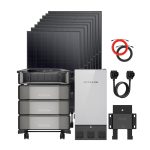 EcoFlow DELTA Pro Ultra With Solar Panels And Three Batteries