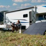 Charging the DELTA 2 Max With a Solar Panel Outside a RV
