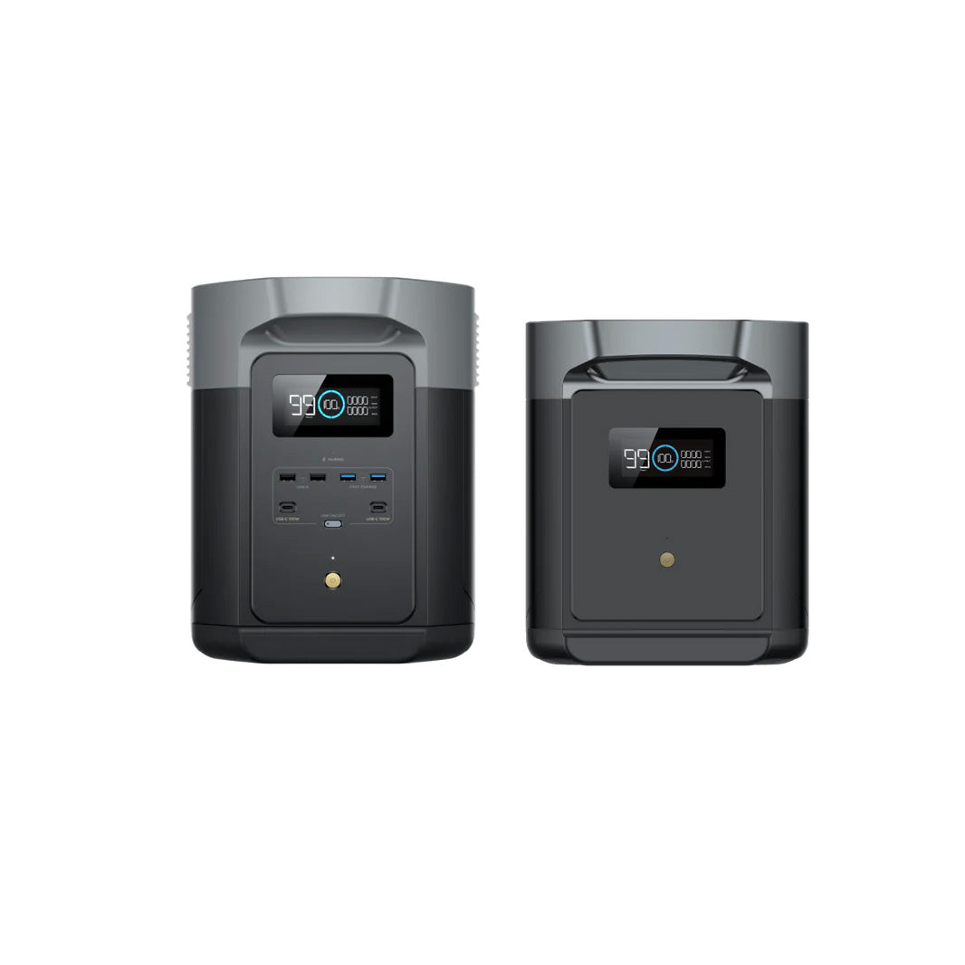 EcoFlow DELTA 2 Max Portable Power Station Plus DELTA 2 Max Smart Extra Battery
