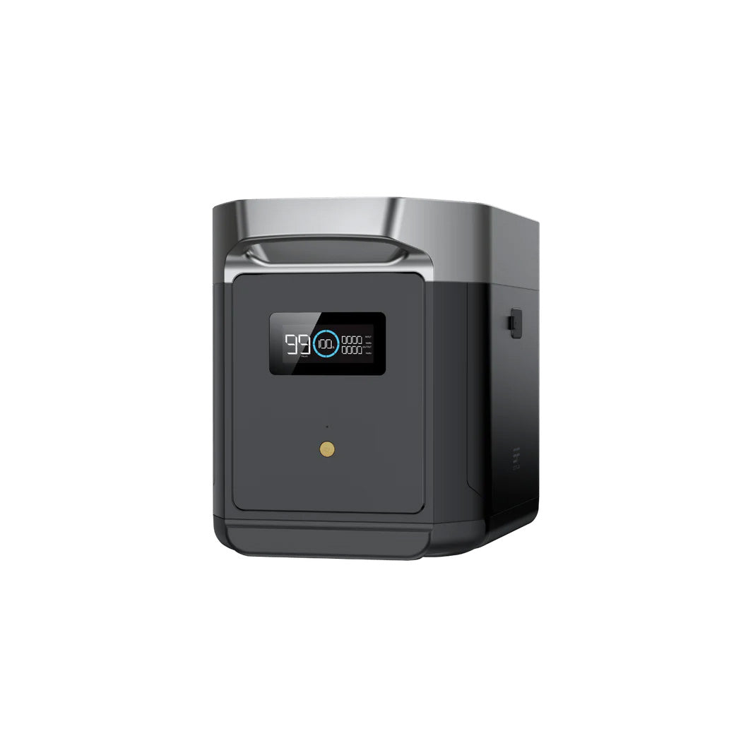 EcoFlow DELTA 2 Max Smart Extra Battery Front And Right View