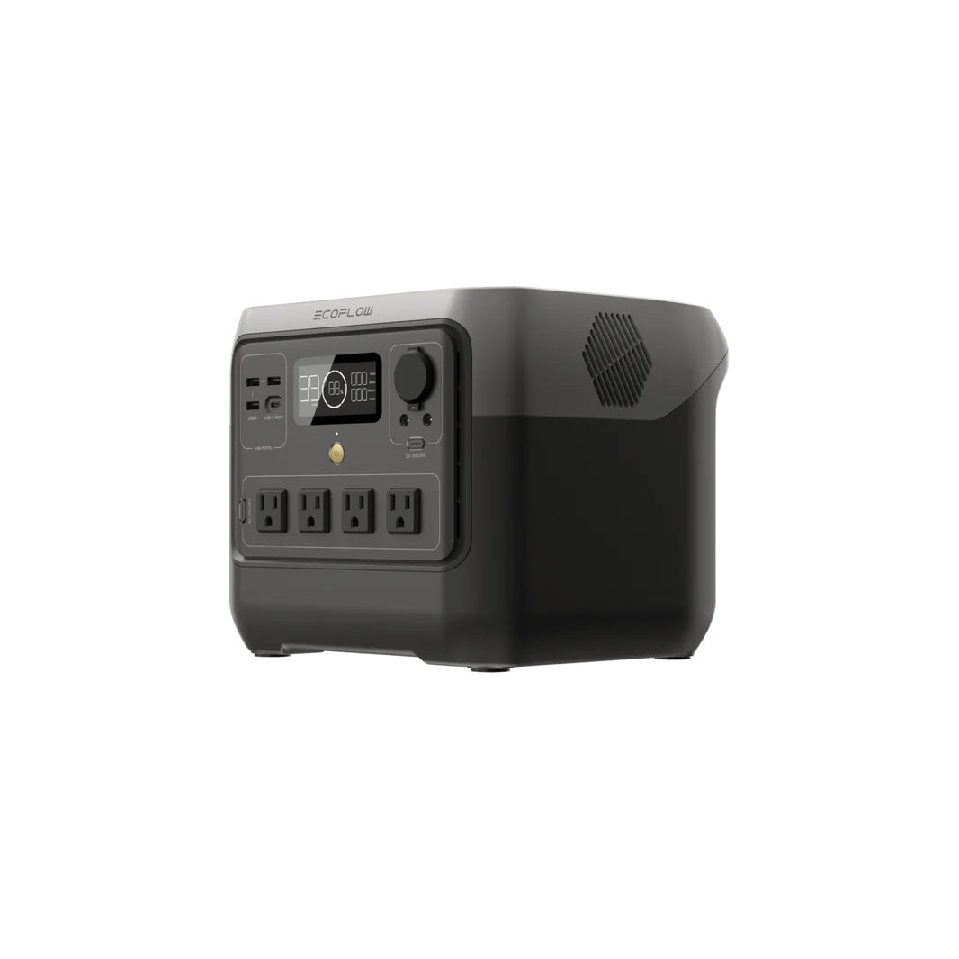 EcoFlow RIVER 2 Pro Portable Power Station Front & Side View
