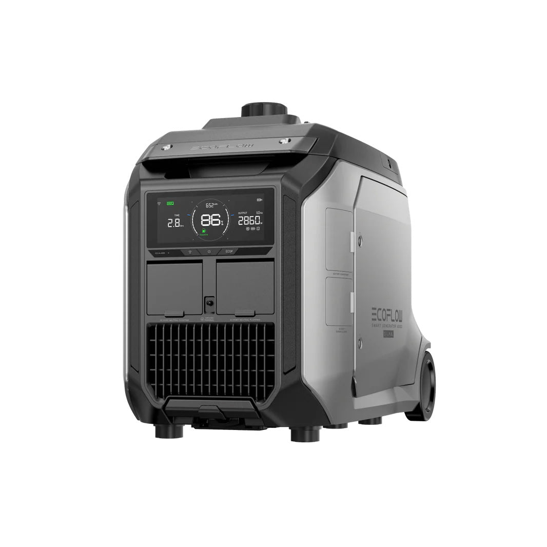 EcoFlow Smart Generator SG4000 Dual Fuel Front And Right View