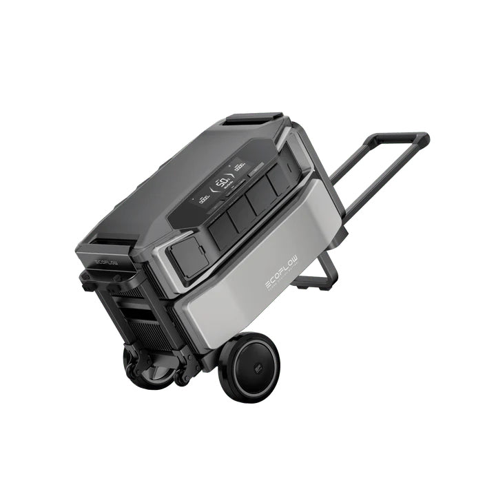 EcoFlow Trolley DELTA Pro Ultra Carrying The Power Station