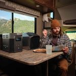 Enjoying a Cool Breeze With the DELTA 2 Max and the Wave 2 Air Conditioner in a RV