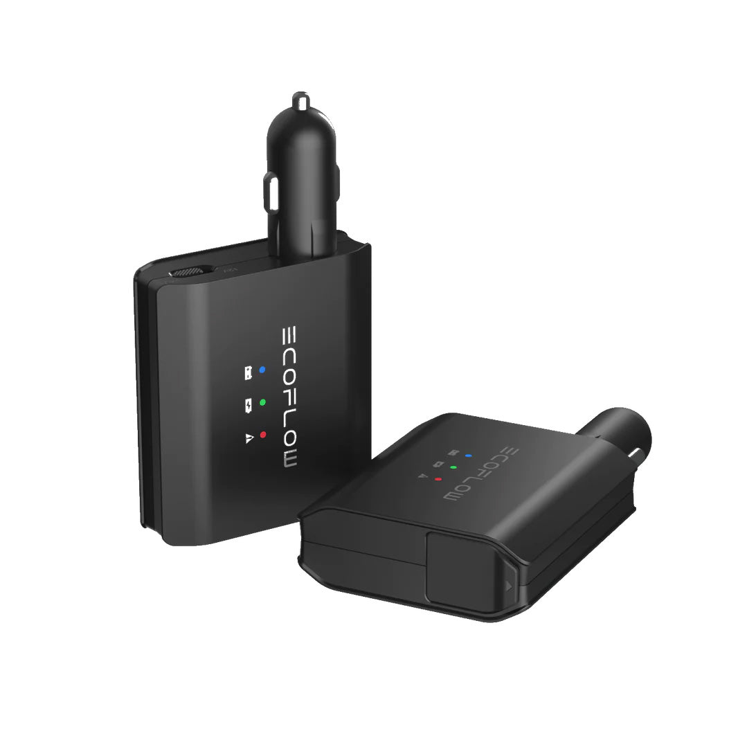 Two EcoFlow Smart Auto Battery Chargers